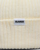X-Large Ribbed Beanie Natural