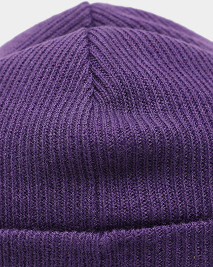 XLARGE Slanted Logo Beanie Purple