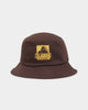 X-Large 91 Bucket Hat Chocolate/Gold