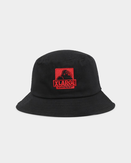 X-Large 91 Bucket Hat Black/Red