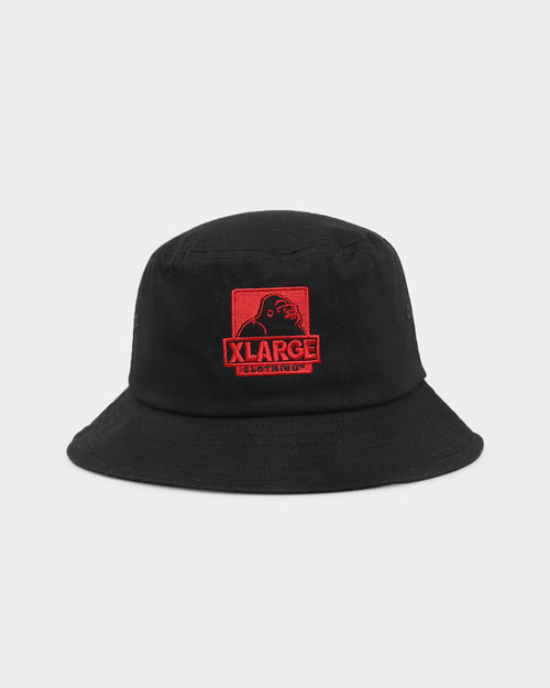 X-Large 91 Bucket Hat Black/Red