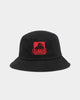X-Large 91 Bucket Hat Black/Red