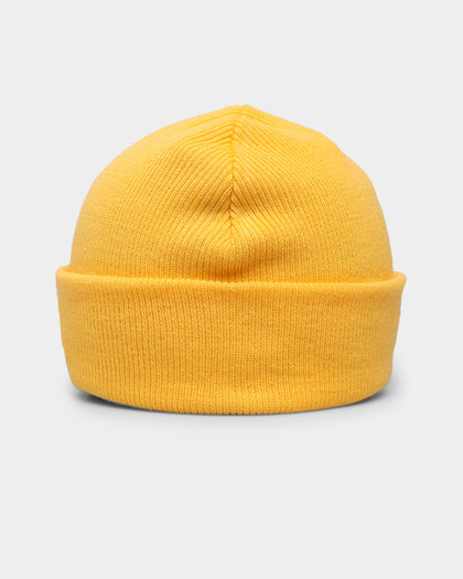 XLARGE Slanted Logo Beanie Yellow