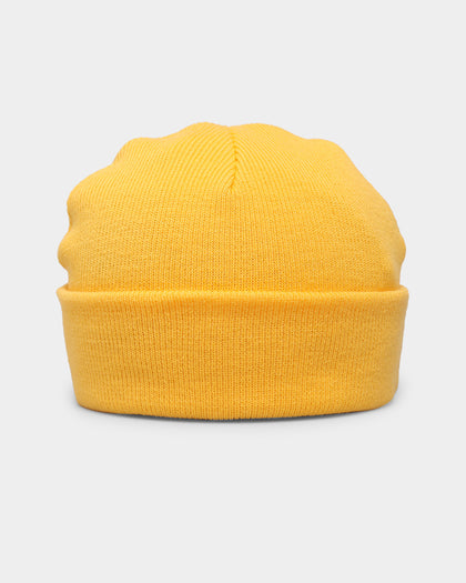 XLARGE Slanted Logo Beanie Yellow