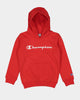 Champion Script Hoodie Vermilion