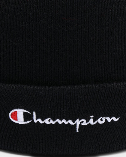 Champion C Life Script Beanie Black