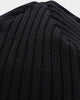 Champion C Life Ribbed Script Beanie Black