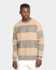 Champion Rev Weave Panel Stripe Crew Gizmo