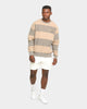 Champion Rev Weave Panel Stripe Crew Gizmo