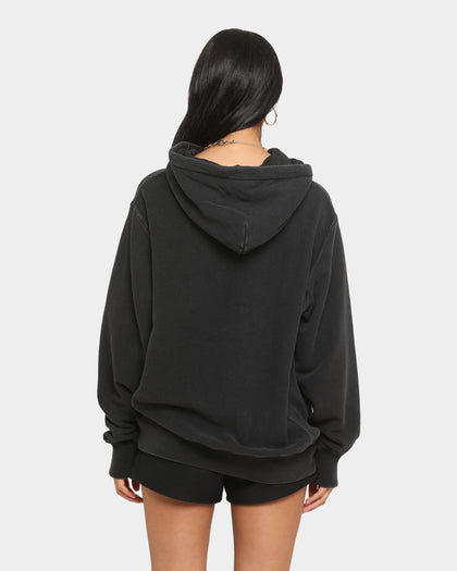 Champion Rebound Rev Weave French Terry Hoodie Washed Black