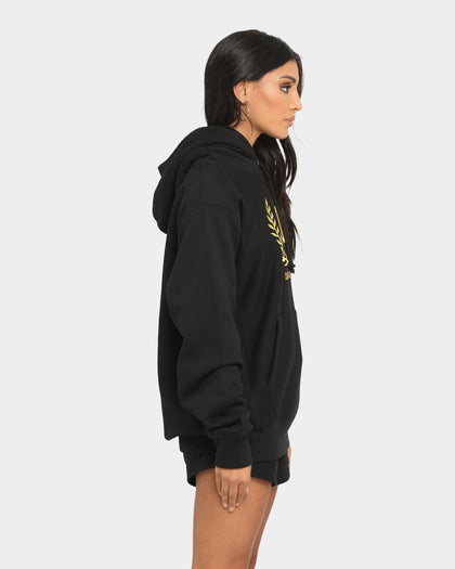 Champion Champion x Culture Kings Rev Weave Hoodie Black/Gold