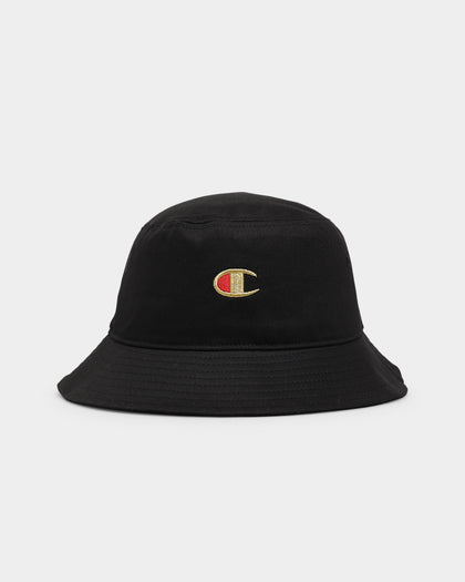 Champion C Logo Bucket Hat Black/Gold