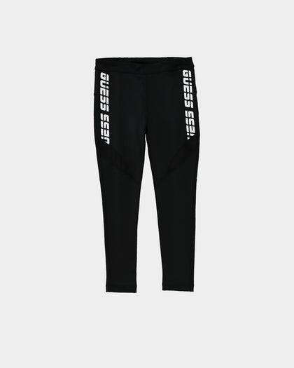 Guess Mainline Kids' Leggings Jet Black