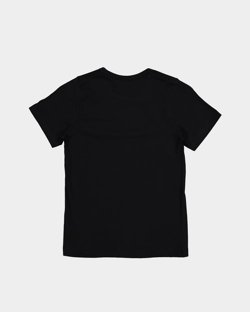 Champion Kids' Foil Script T-Shirt Black/Silver
