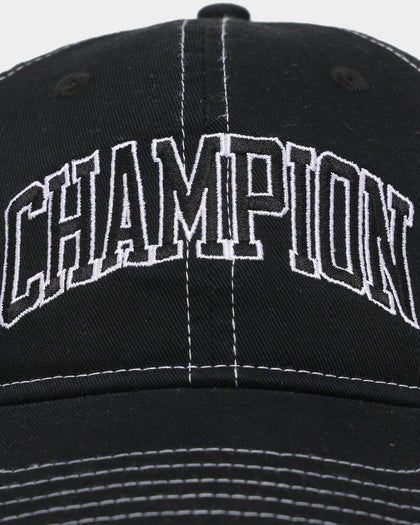 Champion LFS Contrast Stitch Strapback Black
