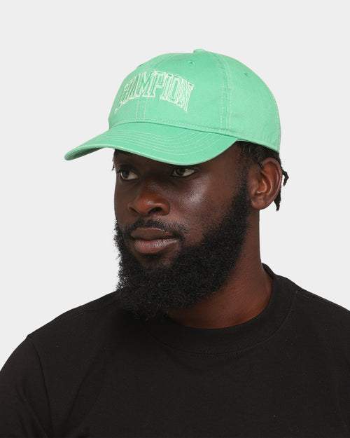 Champion LFS Contrast Stitch Strapback Green Crisp