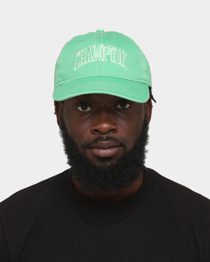 Champion LFS Contrast Stitch Strapback Green Crisp