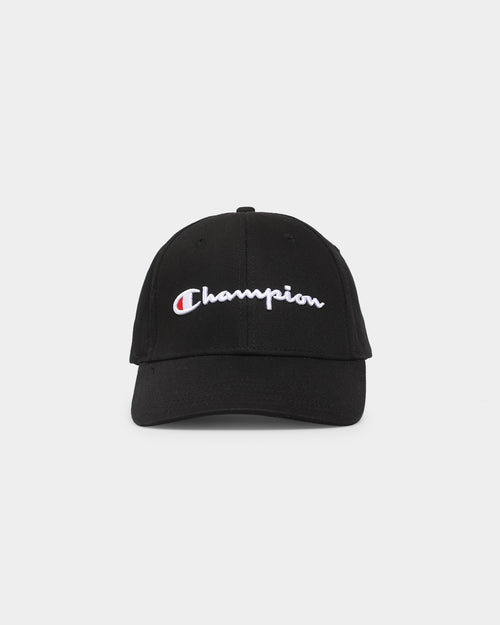 Champion Script Strapback Black