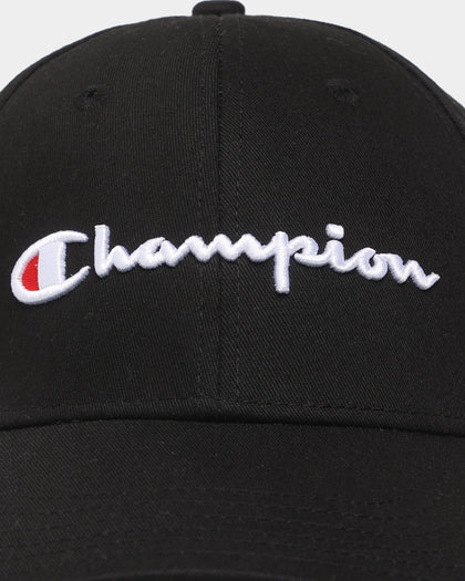 Champion Script Strapback Black