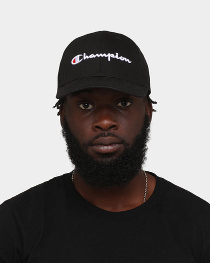 Champion Script Strapback Black