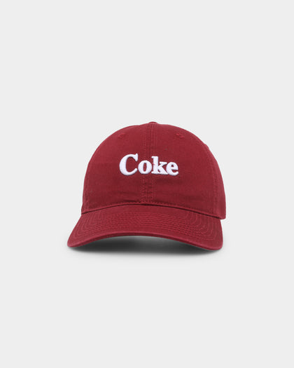 American Needle Coke Iconic Ball Park Strapback Maroon