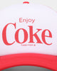 American Needle Enjoy Coke Sinclair Trucker White/Red