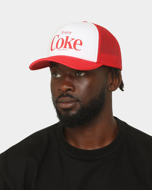 American Needle Enjoy Coke Sinclair Trucker White/Red
