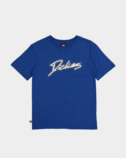 Dickies Kids' Linework T-Shirt Gulf Blue
