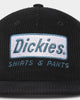 Dickies Hustle Unstructured 5 Panel Strapback Black