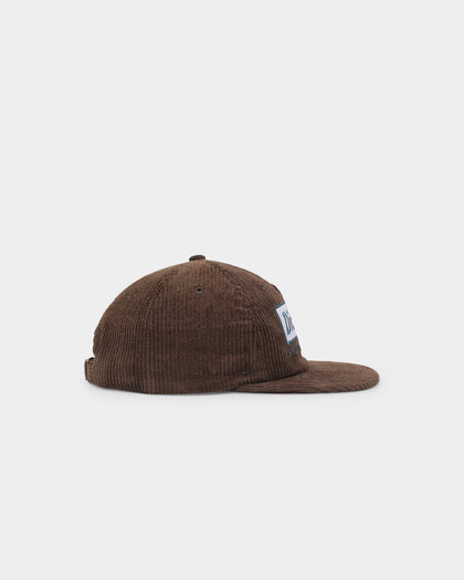 Dickies Hustle Unstructured 5 Panel Strapback Chestnut