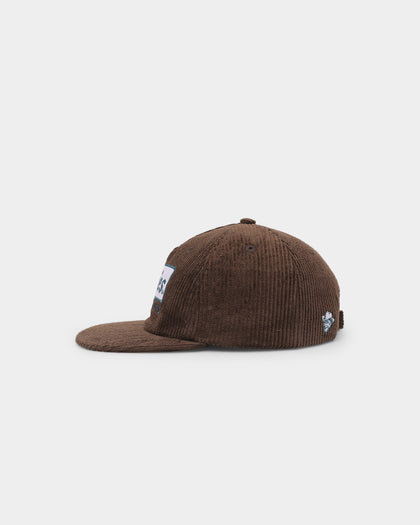 Dickies Hustle Unstructured 5 Panel Strapback Chestnut