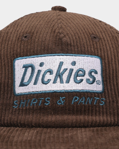 Dickies Hustle Unstructured 5 Panel Strapback Chestnut