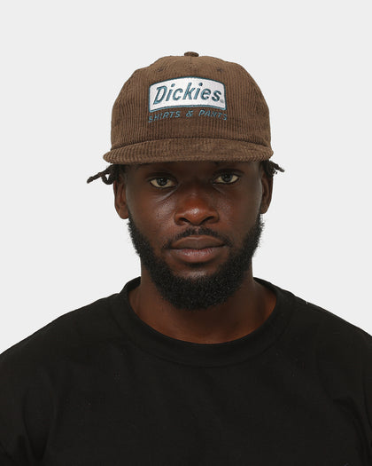 Dickies Hustle Unstructured 5 Panel Strapback Chestnut