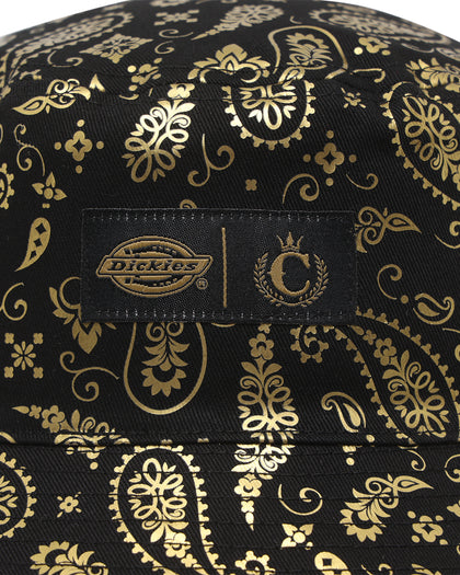 Dickies X Culture Kings CK 100 Bucket Hat Black/Gold