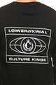 Lower X Culture Kings Globalist QRS LS Tee Black