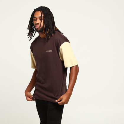 Lower Box Tee Luchini Brown/Beige/Gold