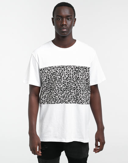 Thing Thing Panel Tee White/Leopard