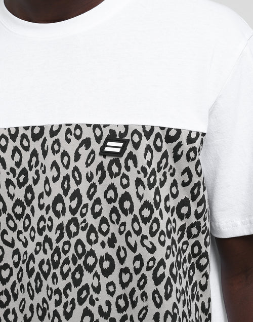 Thing Thing Panel Tee White/Leopard