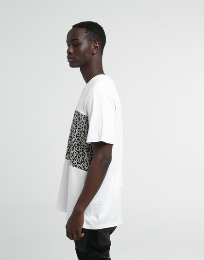 Thing Thing Panel Tee White/Leopard