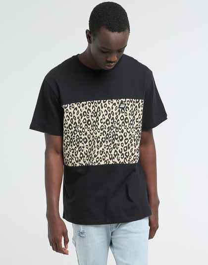 Thing Thing Panel Tee Black/Leopard