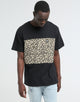 Thing Thing Panel Tee Black/Leopard