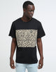 Thing Thing Panel Tee Black/Leopard