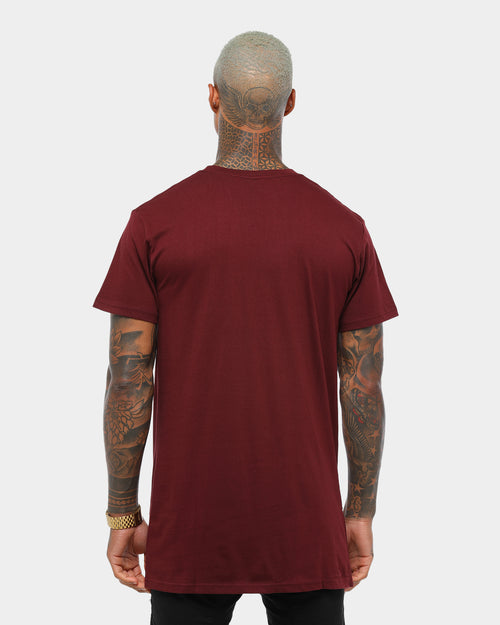 AS Colour Tall Tee Burgundy