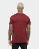 AS Colour Plain Staple T Burgundy