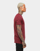 AS Colour Plain Staple T Burgundy