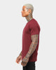 AS Colour Plain Staple T Burgundy