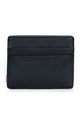 Charlie Leather Wallet Black Pebble