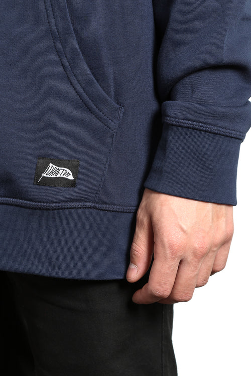Stamp Hood Navy