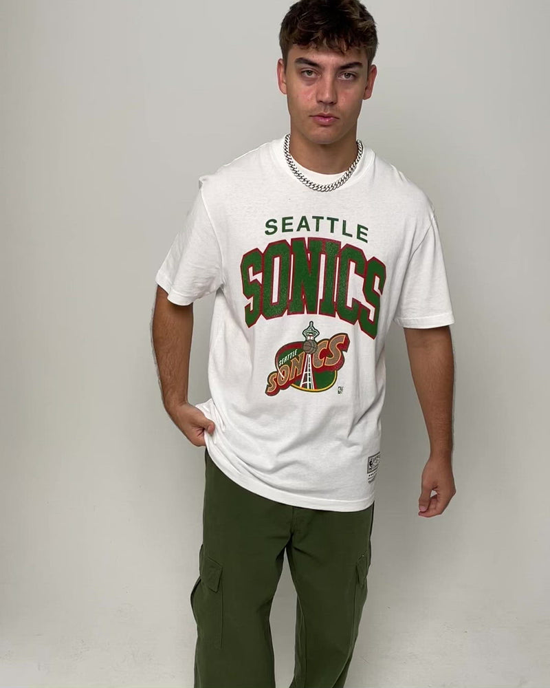 Seattle SuperSonics Est. 1967 Khaki T-Shirt