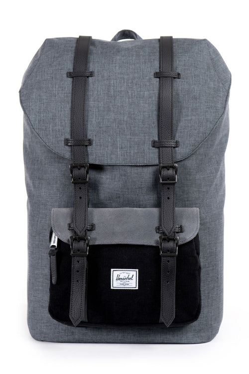 Little America Crosshatch Charcoal/black